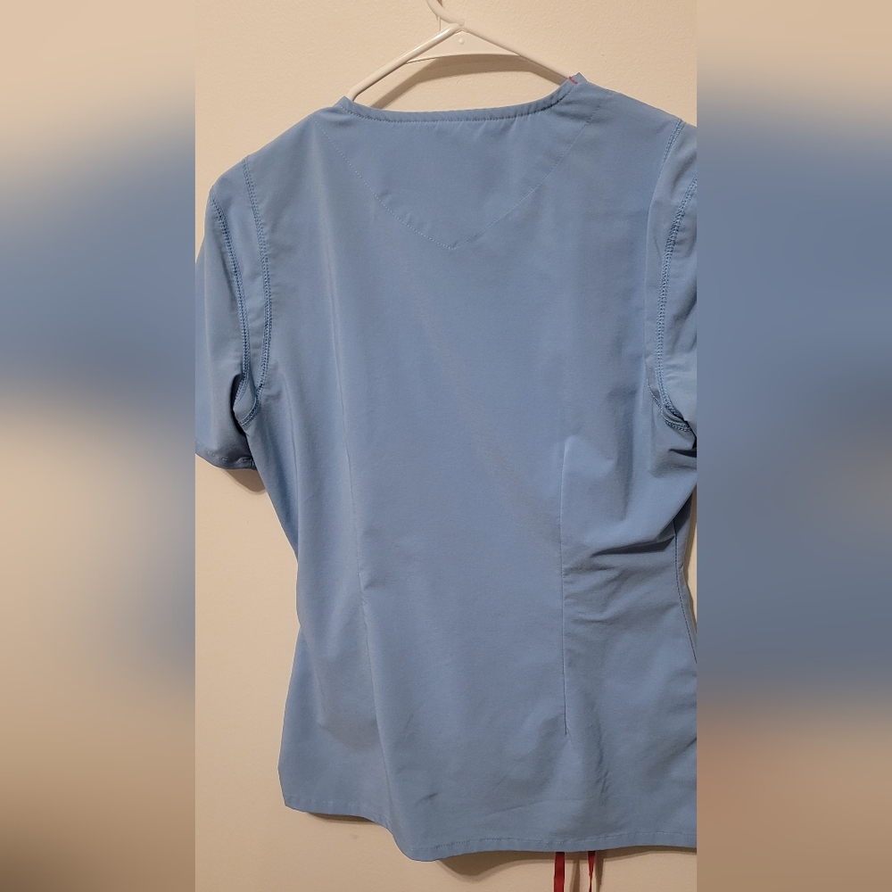 Smitten scrubs, seal blue, size XS